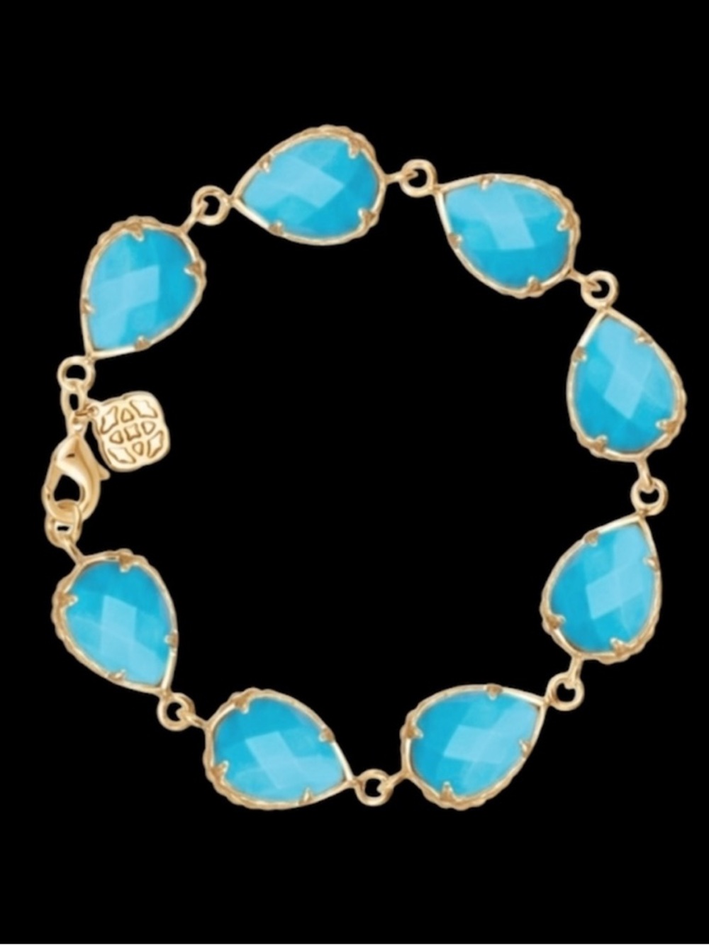 Kendra Scott Brynn Gold Bracelet in Turquoise Magnesite